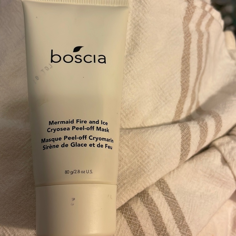 Boscia mermaid fire and ice peel off mask